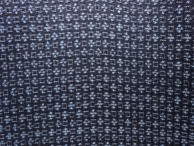 JAPANESE KIMONO / ANTIQUE MENS KIMONO ENSEMBLE / SILK / DORO OSHIMA TSUMUGI